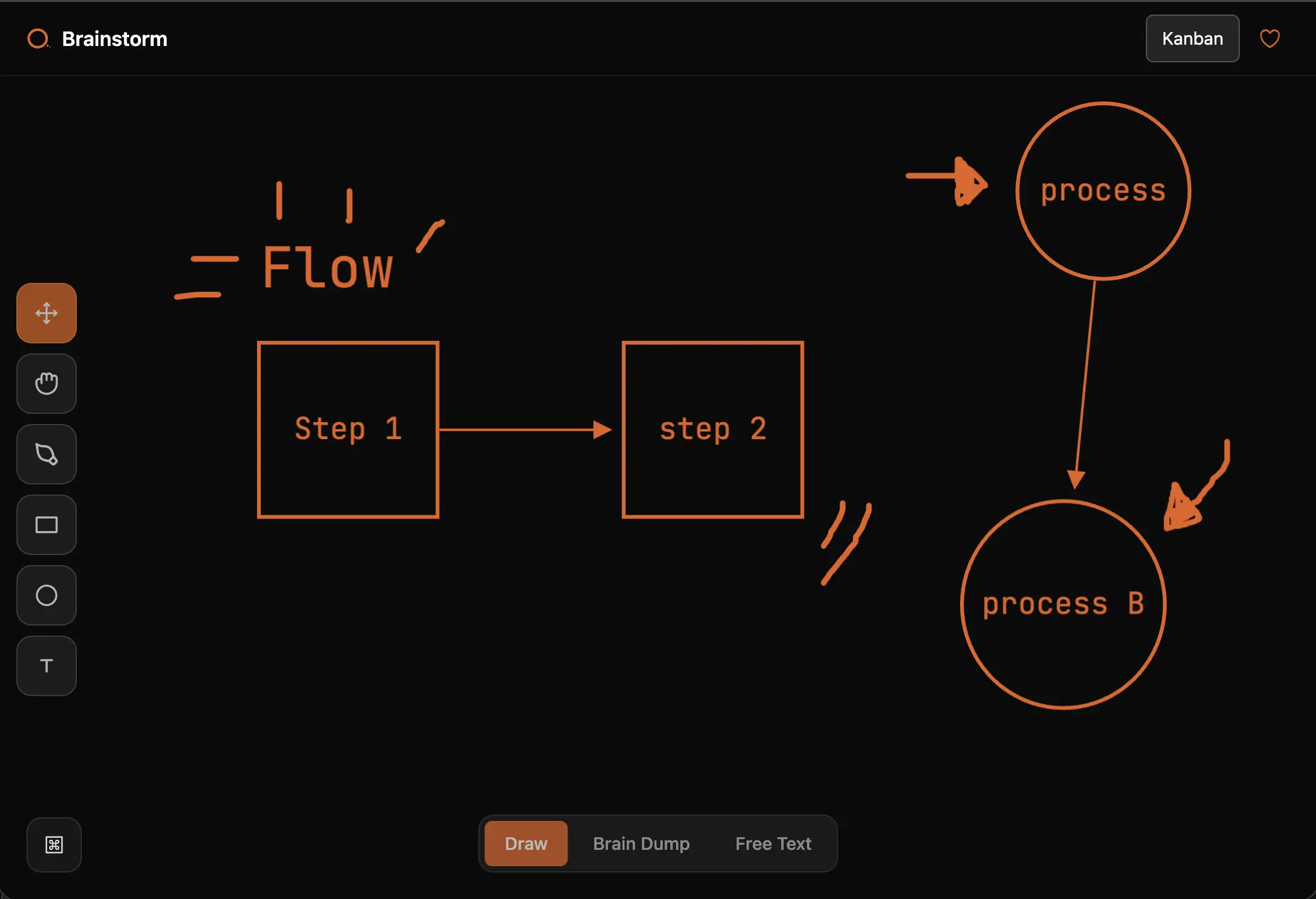 Brainstorm app preview